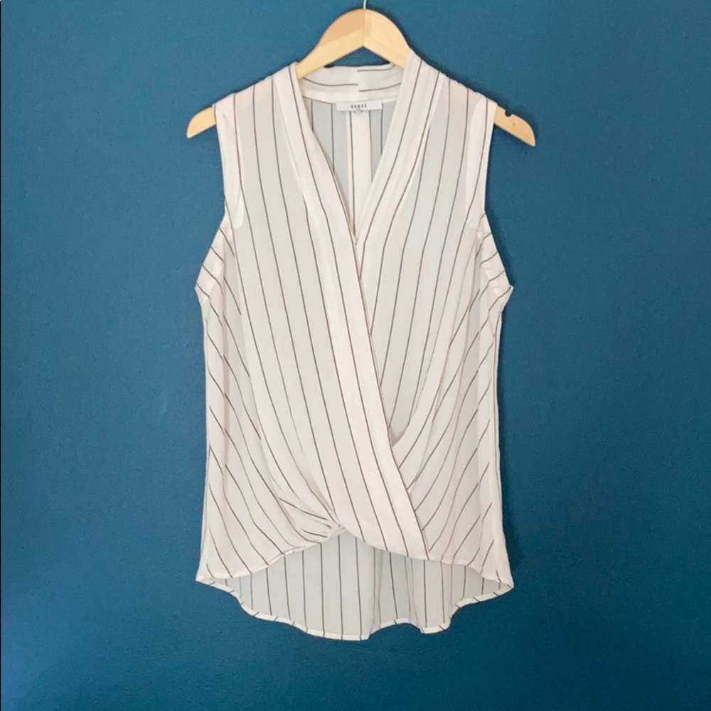 Ro&De | Striped sleeveless blouse
